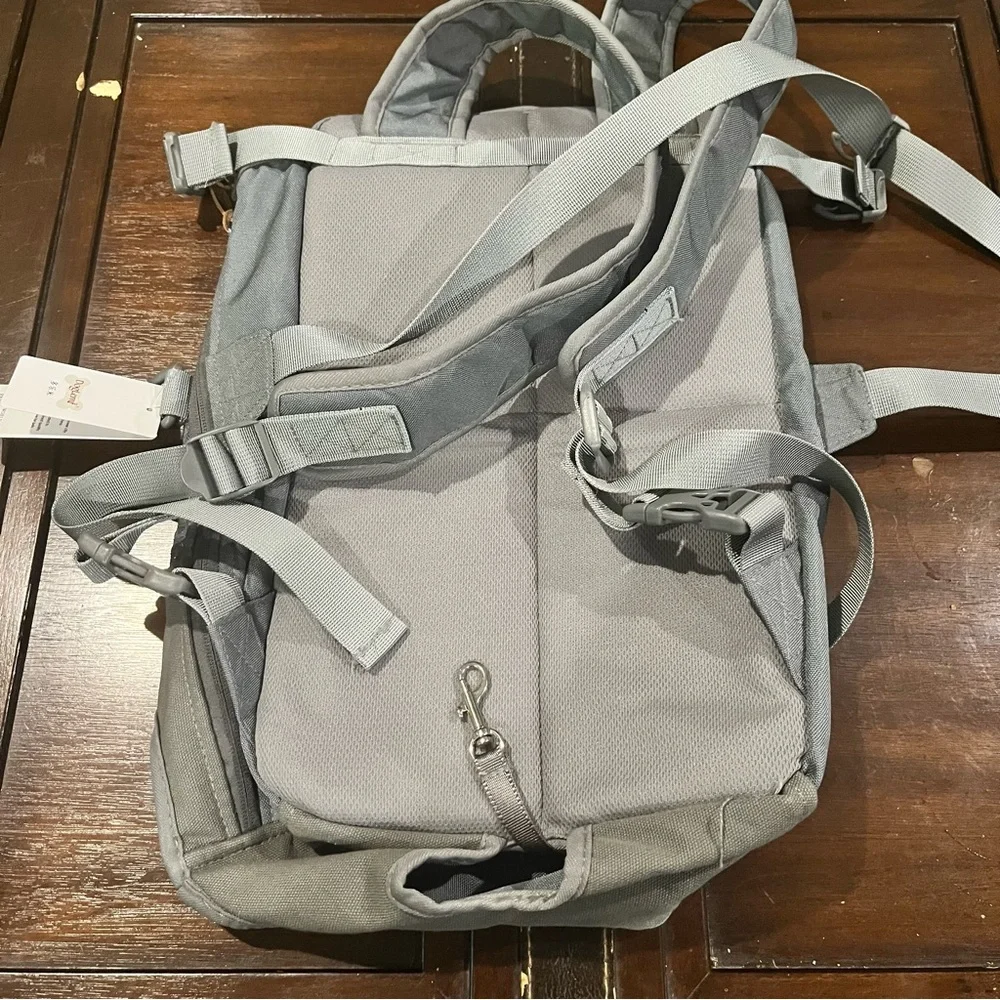 Dog Cat Carrier Backpack - Doglemi Gray new with tags